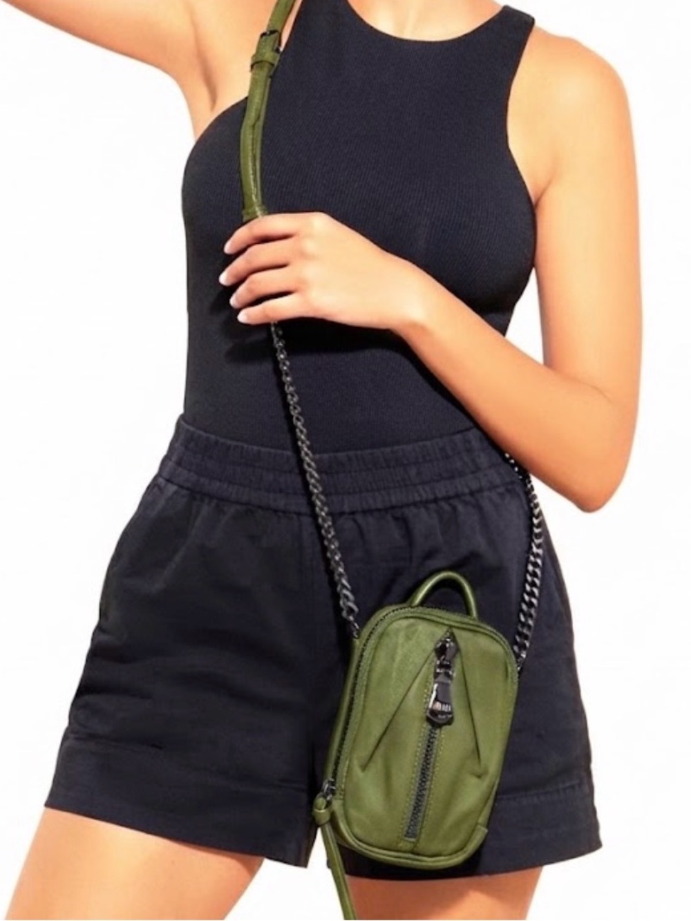 Aimee Kestenberg Tamitha Leather Phone Crossbody NWT